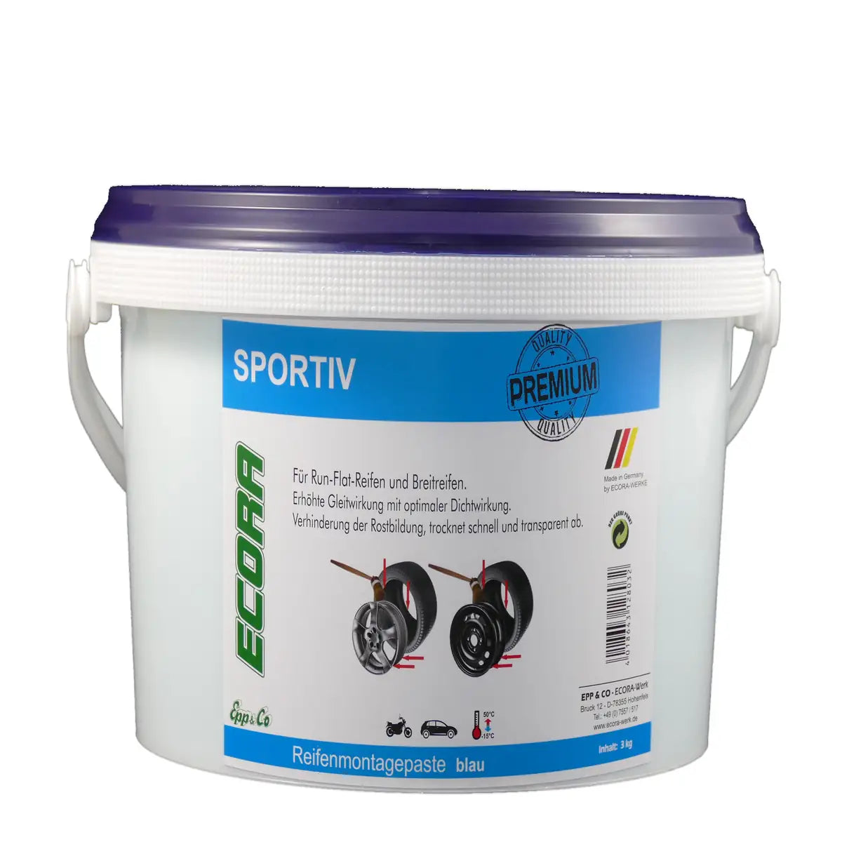 Pate Montage Pneu Bleu Conditions Extrêmes 3Kg