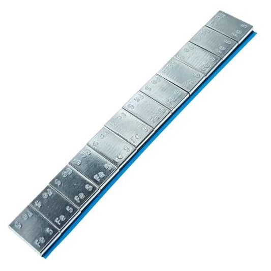Masse Adhésive en Acier Zingué ( 12x5g ) / 100 Barrettes de 60g par Boite