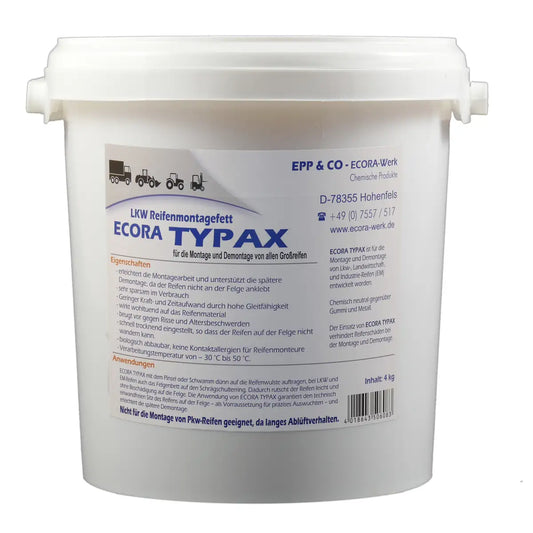 Graisse Montage Pneus Type Michelin Tigre 80 Poids Lourd, Agricole, Chariot, Engins Civil 4Kg
