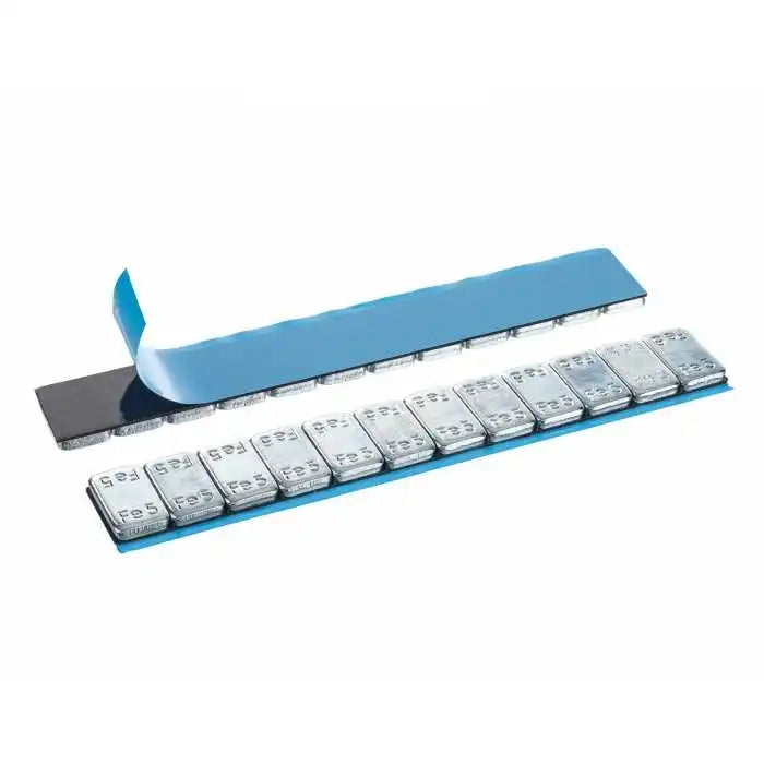 Masse Adhésive en Acier Zingué ( 12x5g ) / 100 Barrettes de 60g par Boite
